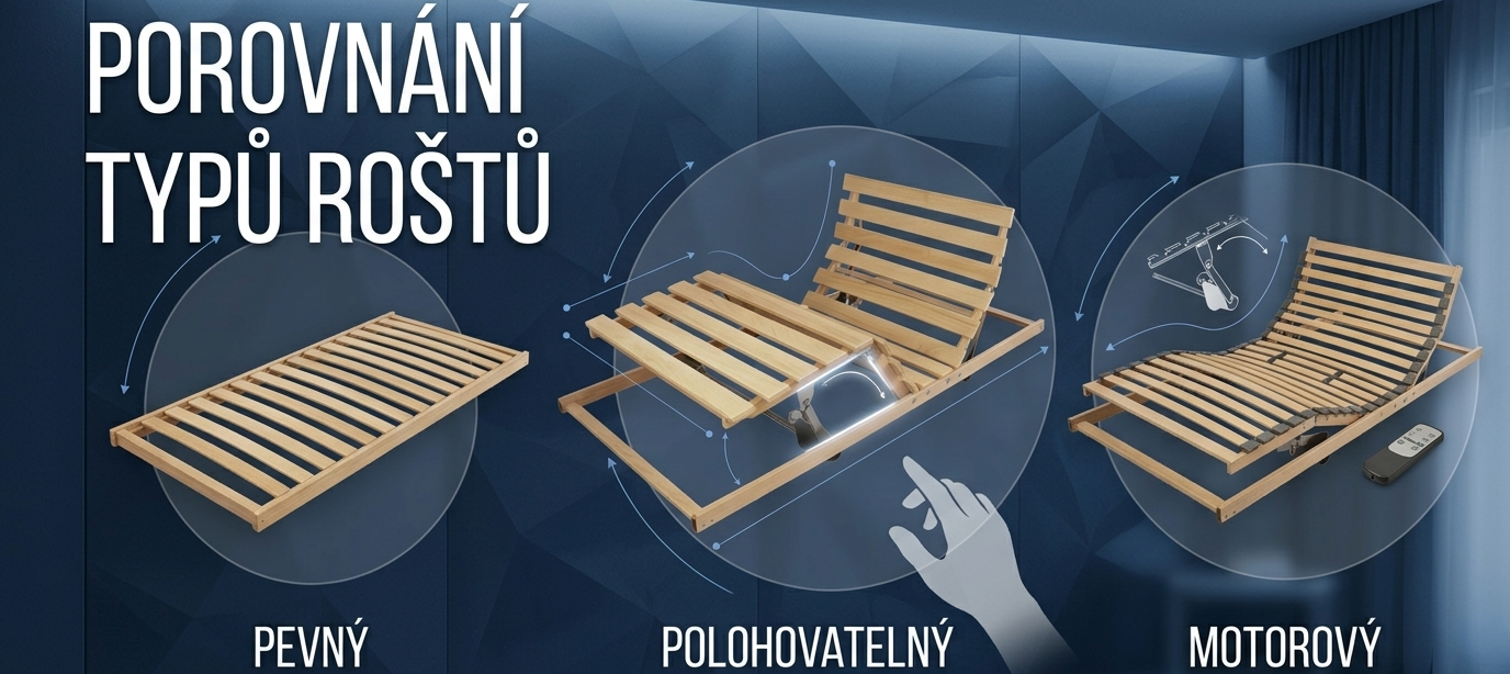 Porovnání roštu